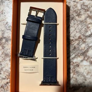 Navy blue excellent condition Apple Watch strap